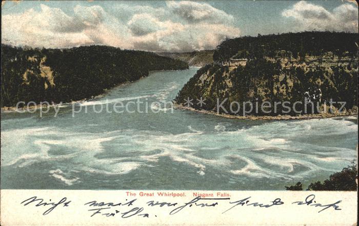 Niagara Falls New York The Great Whirlpool
