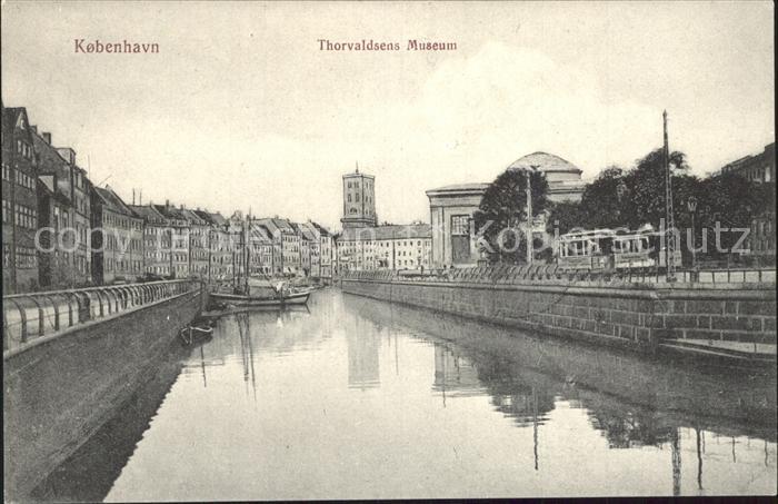 Kobenhavn Thorvaldsens Museum Kanal