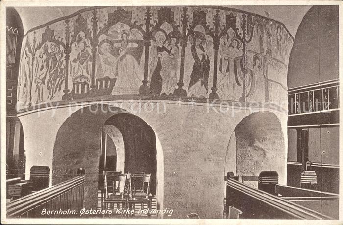 Bornholm Osteriars Kirke indvendig
