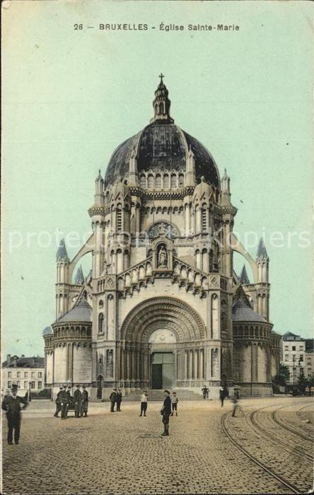 Bruxelles Bruessel Eglise Sainte Marie