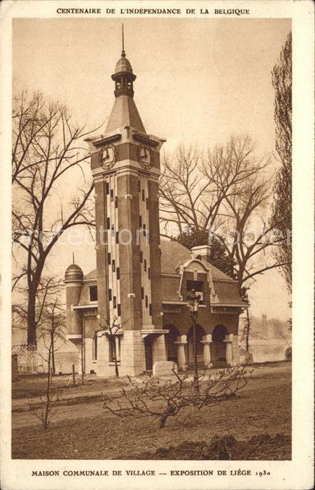 Liege Luettich Maison Communale de Village