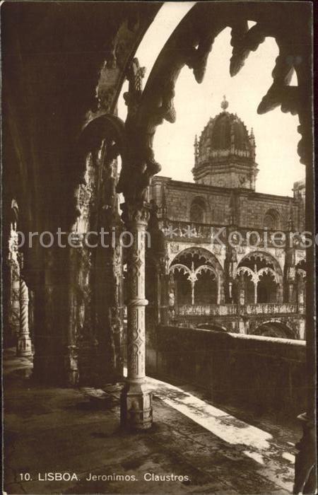 Lisboa Jeronimos Claustros
