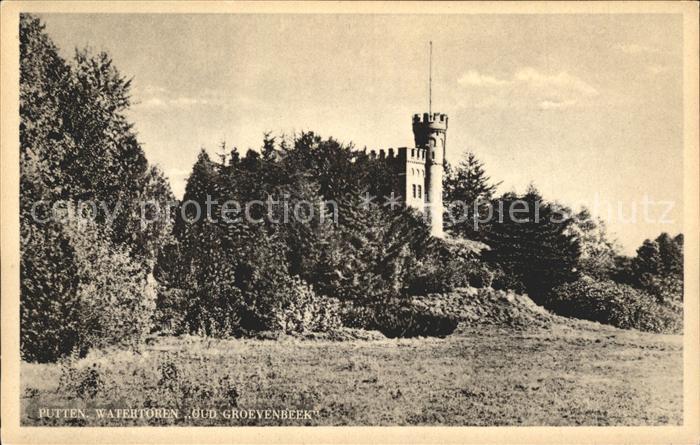 Putten Gelderland Watertoren oud Groevenbeek