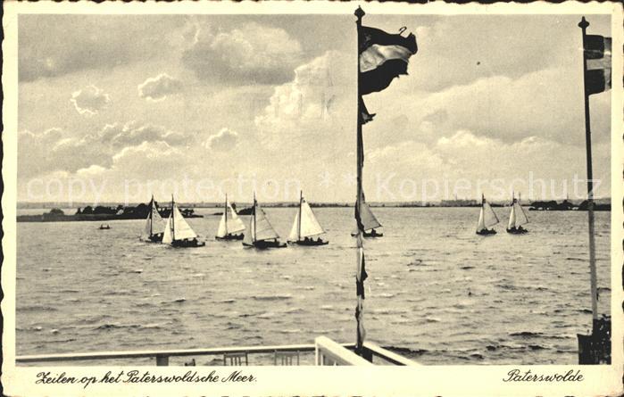Paterswolde Zeilen op het Paterswodsche Meer
