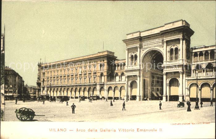Milano Arco della Galleria Vittorio Emanuele II