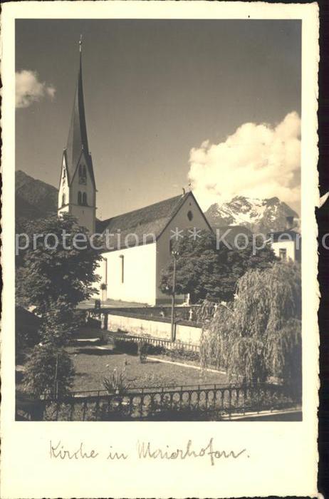 Mayrhofen Zillertal Kirche
