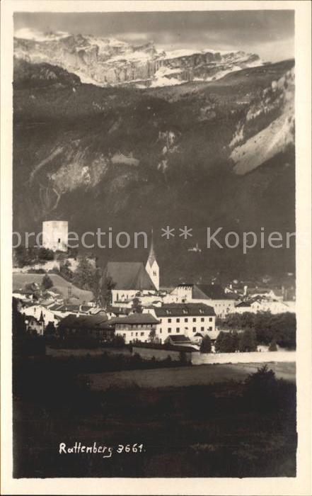 Rattenberg Tirol Telansicht