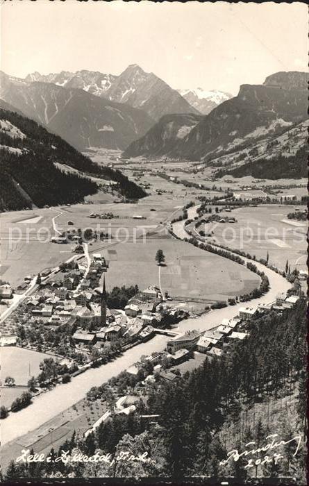 Zell Ziller Tirol Panorama
