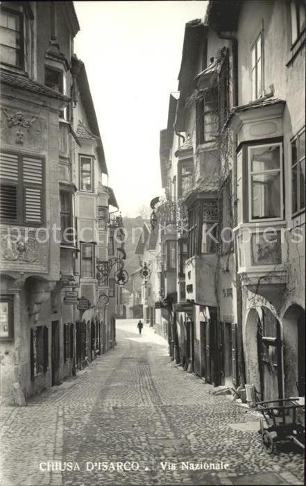 Chiusa Klausen Suedtirol Via Nazionale