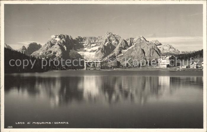 Sorapiss Lago di Misurina