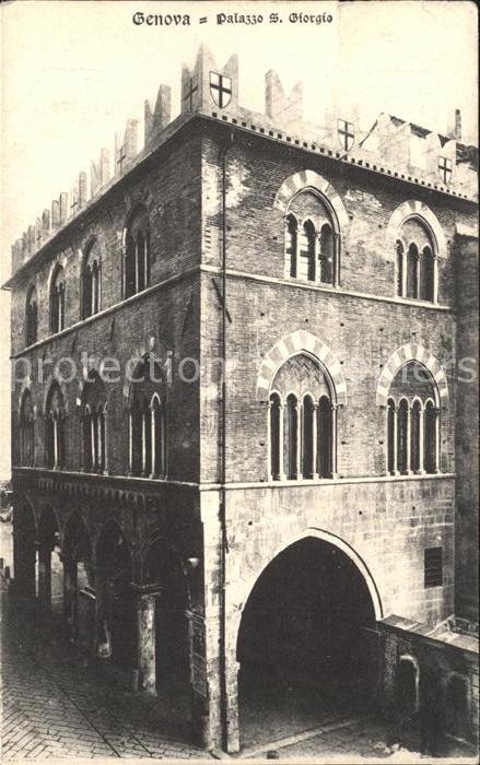 Genova Genua Liguria Palazzo S Giorgio
