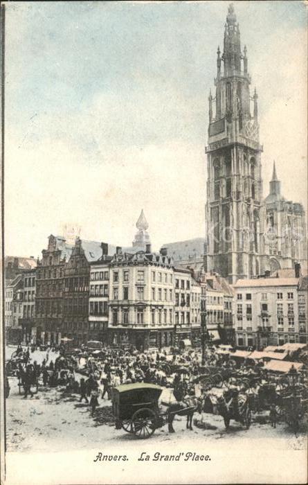 Anvers Antwerpen La Grand Place