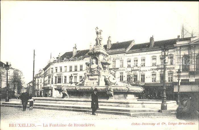 Bruxelles Bruessel Fontaine de Brouckere