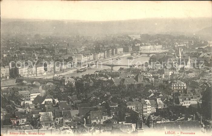 Liege Luettich Panorama