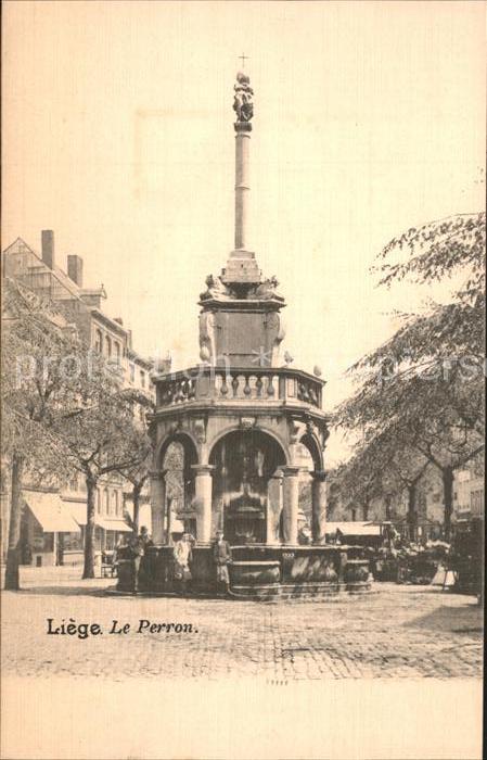 Liege Luettich Le Perron