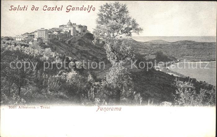 Castel Gandolfo Latium Panorama