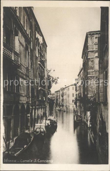 Venezia Venedig Canale S Canciano