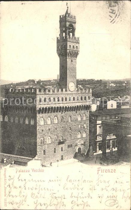 Firenze Florenz Palazzo Vecchio