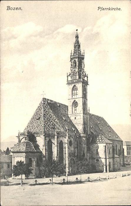 Bozen Suedtirol Pfarrkirche