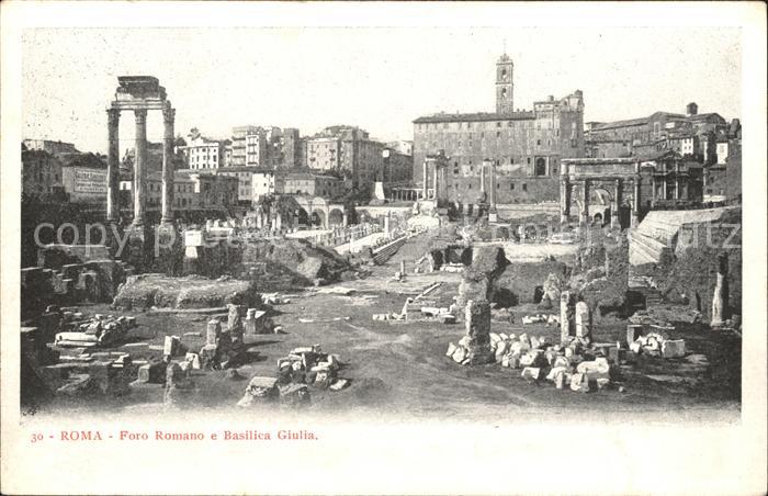 Roma Rom Foro Romanoe Basilica Giulia
