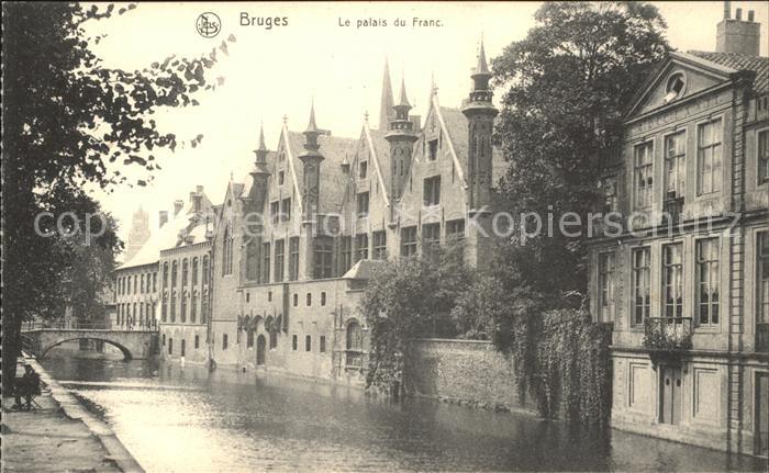 Bruges BRUGGE Belgie Le palais du Franc