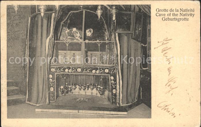 Bethlehem Yerushalayim Geburtsgrotte Jesu