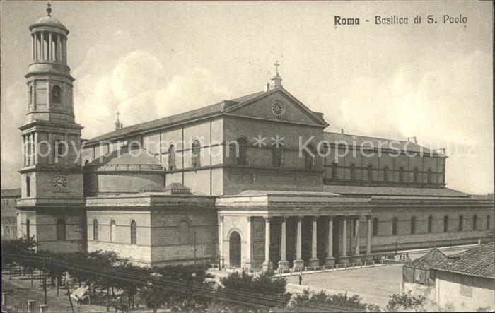 Roma Rom Basilica di S Paolo