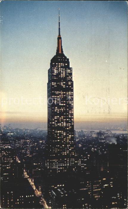 New York City Emire State Building at Night