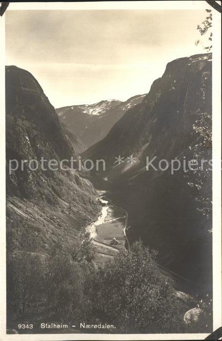 Stalheim Norwegen Naerodalen