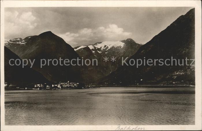 Balholmen Norwegen Panorama