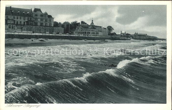 Cranz Ostseebad Schwerer Seegang