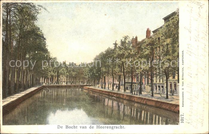 Amsterdam Niederlande De Bocht van de Heerengracht