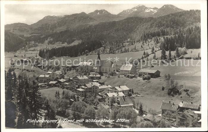 Fieberbrunn Tirol mit Wildseeloder