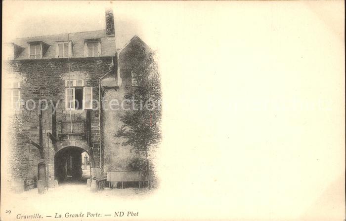 Granville Manche La Grande Porte