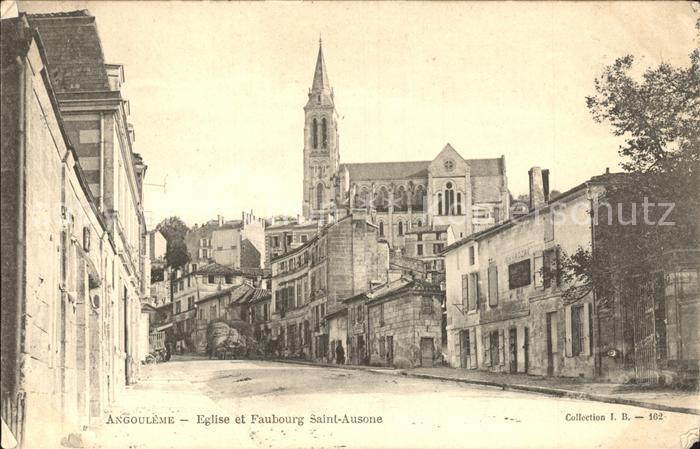 Angouleme Eglise et Faubourg Saint Ausone