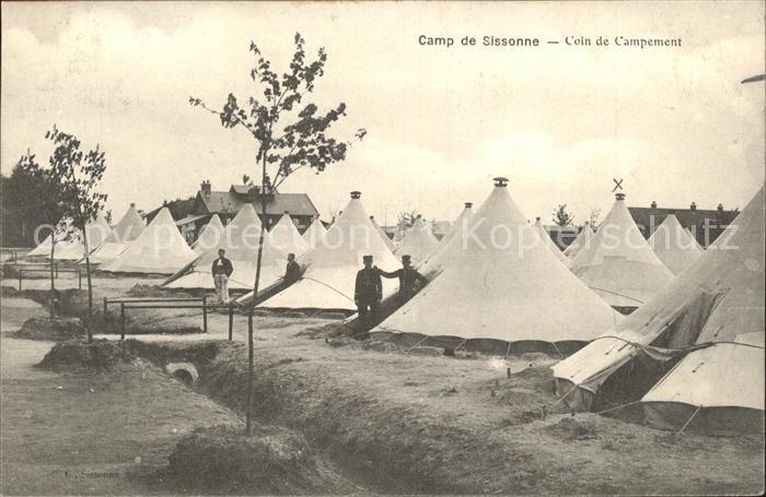 Sissonne Aisne Camp de Sissonne Coin de Campement