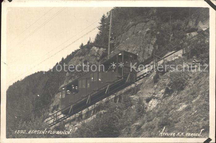 Bergen Norwegen Floibanen