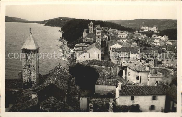 Rab Kroatien Ortsblick