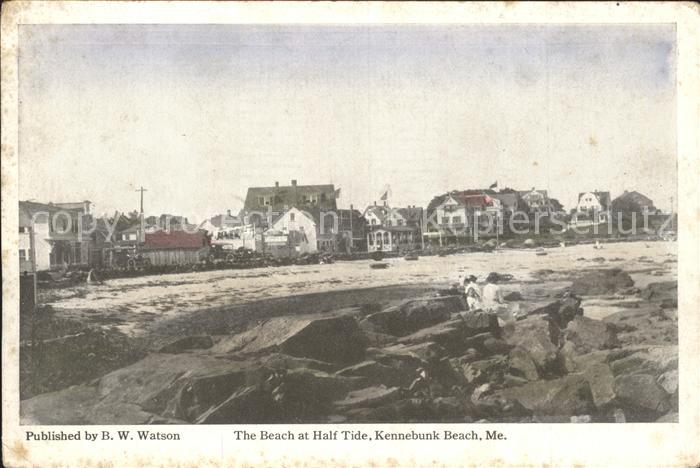 Kennebunk The Beach at Half Tide
