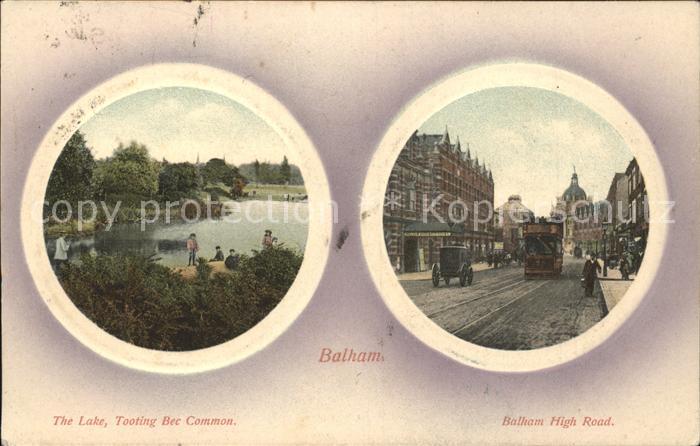 Balham Wandsworth The Lake Tooting Bec Common Balham High Road