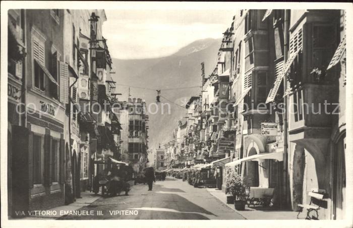 Vipiteno Via Vittorio Emanuele III