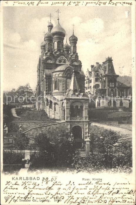 Karlsbad Eger Russische Kirche