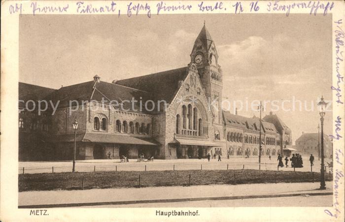 Metz  57 Moselle Hauptbahnhof