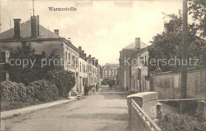 Warmeriville Dorfpartie