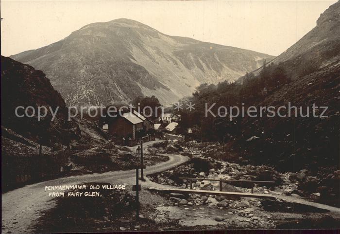 Penmaen Mawr Old Village from Fairy Glen