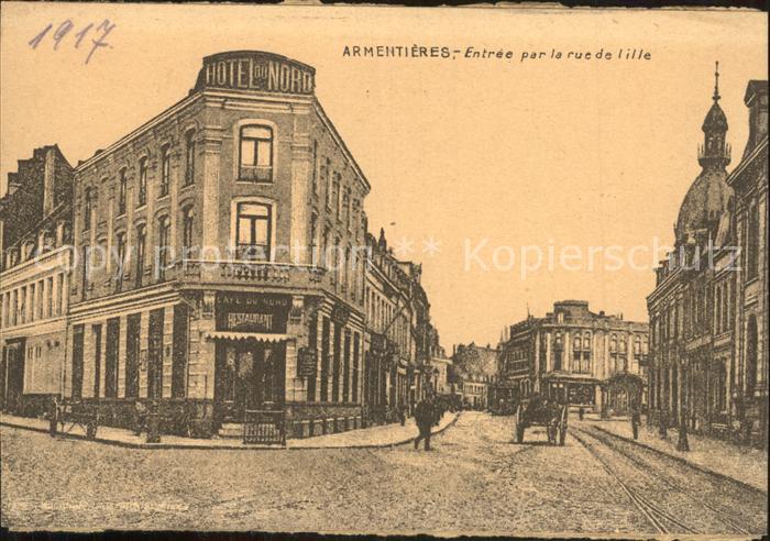 Armentieres Entree par la rue de lille
