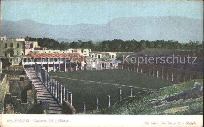 Pompei Caserma dei gladiatori