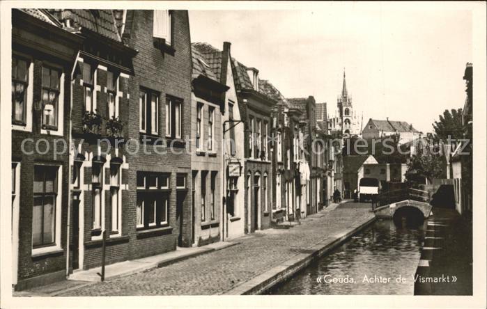 Gouda Achter de Vismarkt