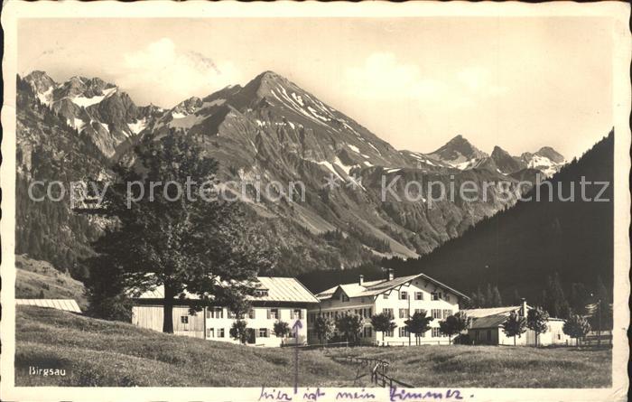 Birgsau Teilansicht