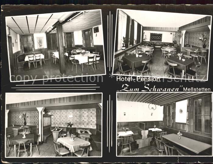 Messstetten Hotel Pension Zum Schwanen Gastraeume